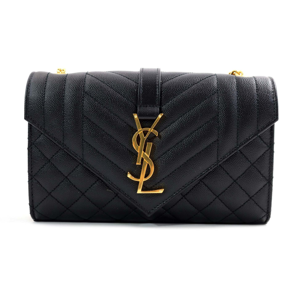 Saint Laurent Envelope Small Pelle Nera