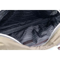 Prada Jacquard Tela Marrone