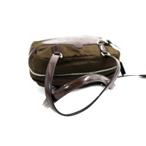 Prada Jacquard Tela Marrone