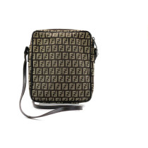 Fendi Zucchino Shoulder Bag Monogram