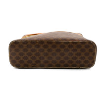 Celine Vanity Bag Vintage Macadam Tela Marrone