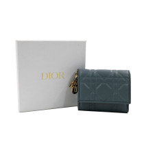 Dior Portafoglio Lady Lotus Pelle Celeste