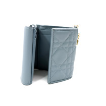 Dior Portafoglio Lady Lotus Pelle Celeste