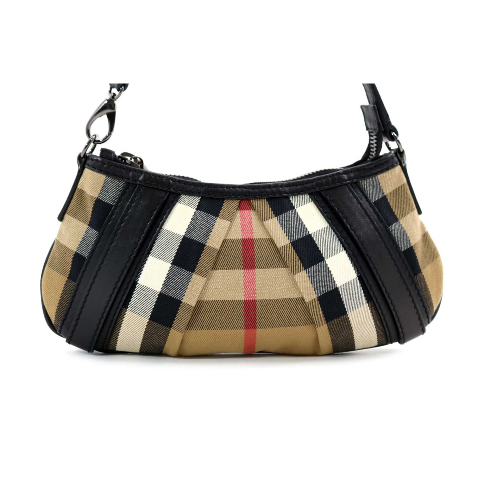 Burberry Pochette Check Chameau
