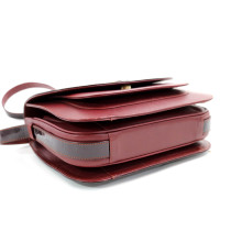 Cartier Tracolla Vintage Pelle Bordeaux