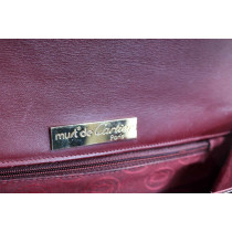 Cartier Tracolla Vintage Pelle Bordeaux