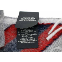 Gucci Sciarpa Lana Angora Grigia