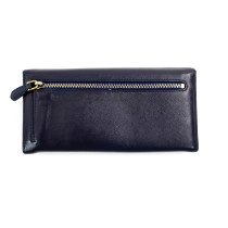 Prada Portafoglio Pelle Saffiano Blu