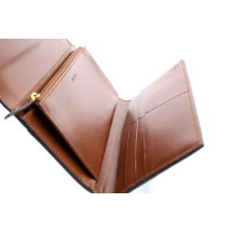 Gucci Portafoglio GG Beige e Pelle Marrone