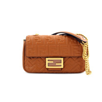 Fendi Baguette Pelle Marrone