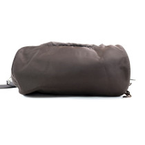 Gucci Borsone Tessuto Marrone