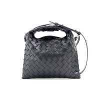 Bottega Veneta Hop Mini Pelle Blu