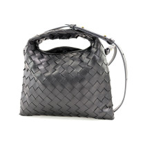 Bottega Veneta Hop Mini Pelle Blu