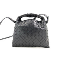 Bottega Veneta Hop Mini Pelle Blu