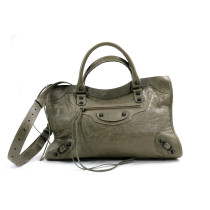 Balenciaga City Pelle Verde