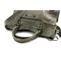 Balenciaga City Pelle Verde