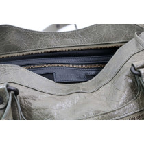 Balenciaga City Pelle Verde