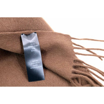 Gucci Sciarpa Lana Marrone