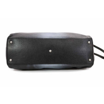 Fendi Peekaboo Pelle Nera e Argento