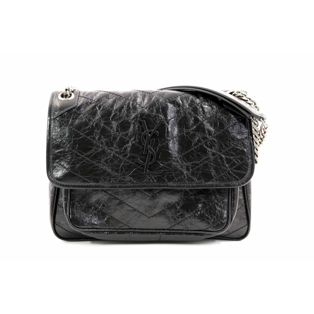 Saint Laurent Niki Medium Pelle Nera