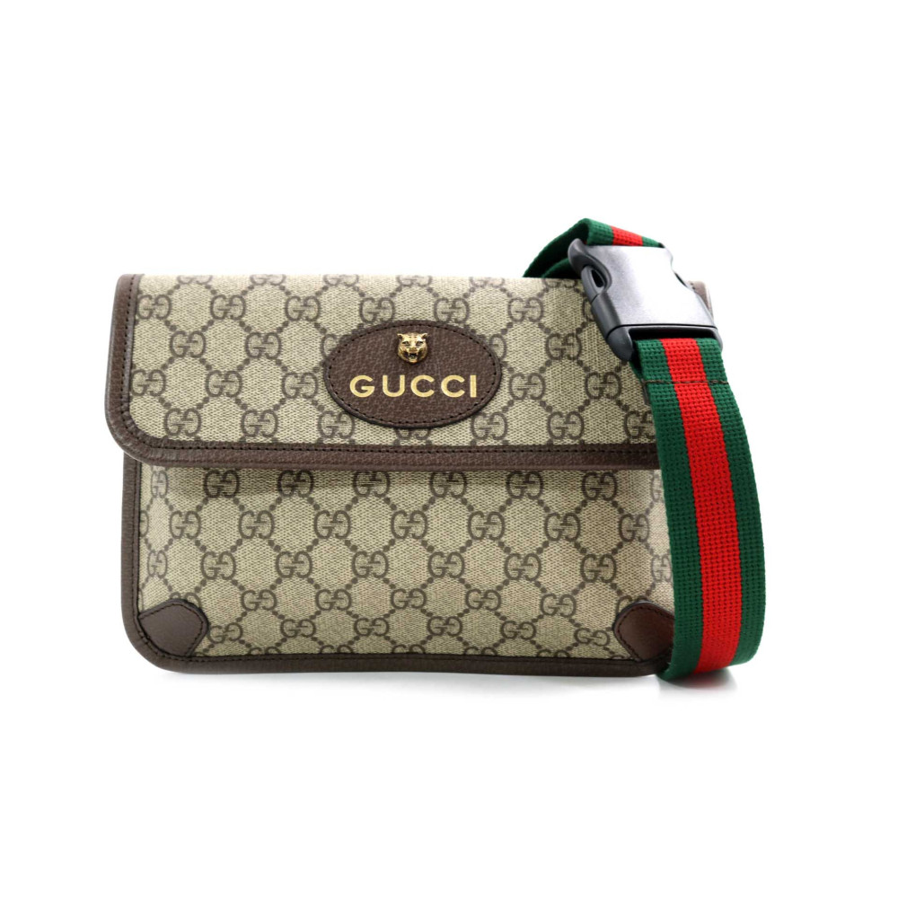 Gucci Marsupio Tiger GG Beige