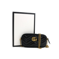 Gucci Marmont Pochette Pelle Nera