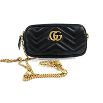 Gucci Marmont Pochette Pelle Nera