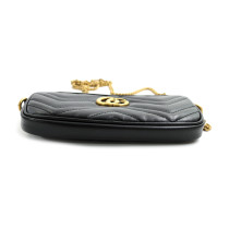 Gucci Marmont Pochette Pelle Nera