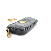 Gucci Marmont Pochette Pelle Nera