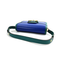 Gucci Horsebit Pelle Blu e Verde Petrolio