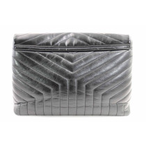 Saint Laurent Lou Lou Large Pelle Nera