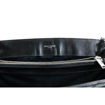 Saint Laurent Lou Lou Large Pelle Nera