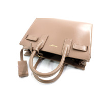 Saint Laurent Sac de Jour Nano Pelle Tortora