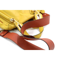 Chloe Shopping Pelle Gialla e Rosa