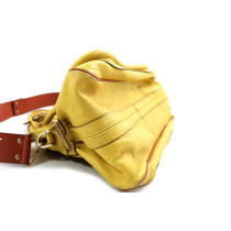 Chloe Shopping Pelle Gialla e Rosa