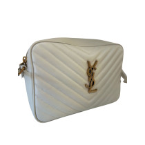 Saint Laurent Camera Lou Pelle Crema Soft