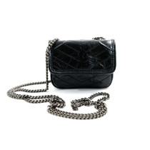 Saint Laurent Niki Micro Pelle Nera