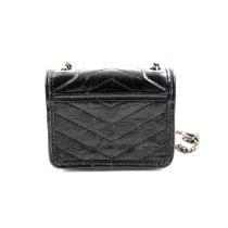 Saint Laurent Niki Micro Pelle Nera
