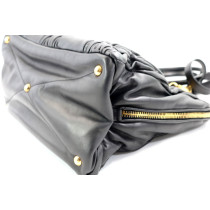 Miu Miu Shopper Pelle Nera