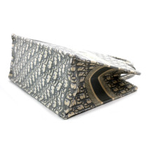 Dior Book Tote Tela Grigia