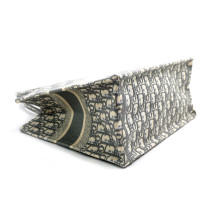 Dior Book Tote Tela Grigia