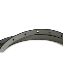 Valentino Cintura Pelle Argento