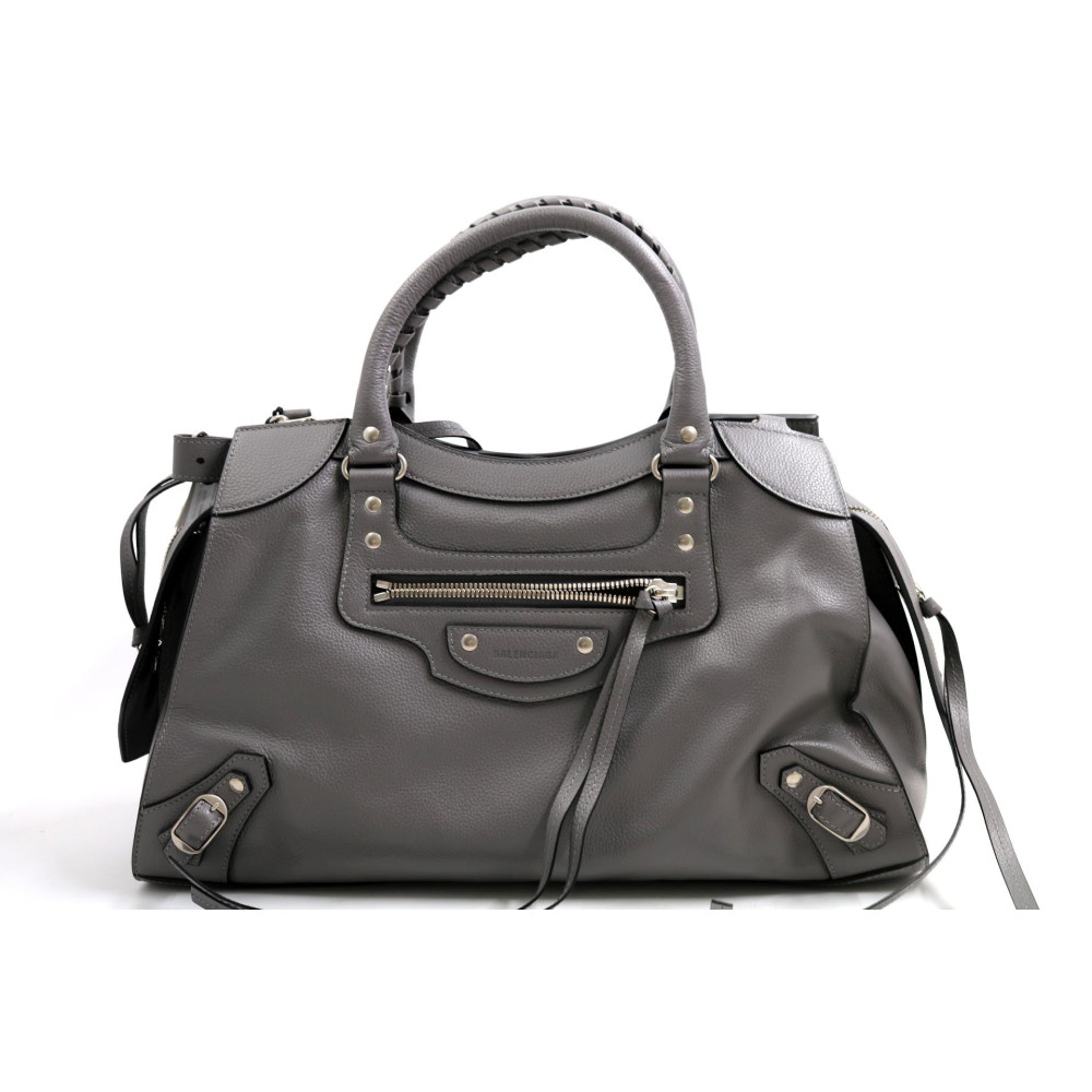 Balenciaga Neo City Pelle Grigia
