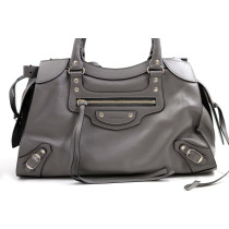Balenciaga Neo City Pelle Grigia