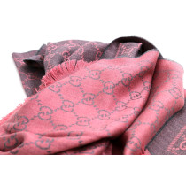 Gucci Sciarpa Lana Rosa
