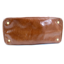 Prada Shopping Pelle di Vitello Shine Palissandro