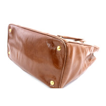 Prada Shopping Pelle di Vitello Shine Palissandro