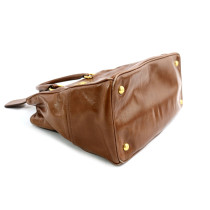 Prada Shopping Pelle di Vitello Shine Palissandro