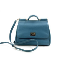 Dolce & Gabbana Miss Sicily Pelle Dauphine Azzurra