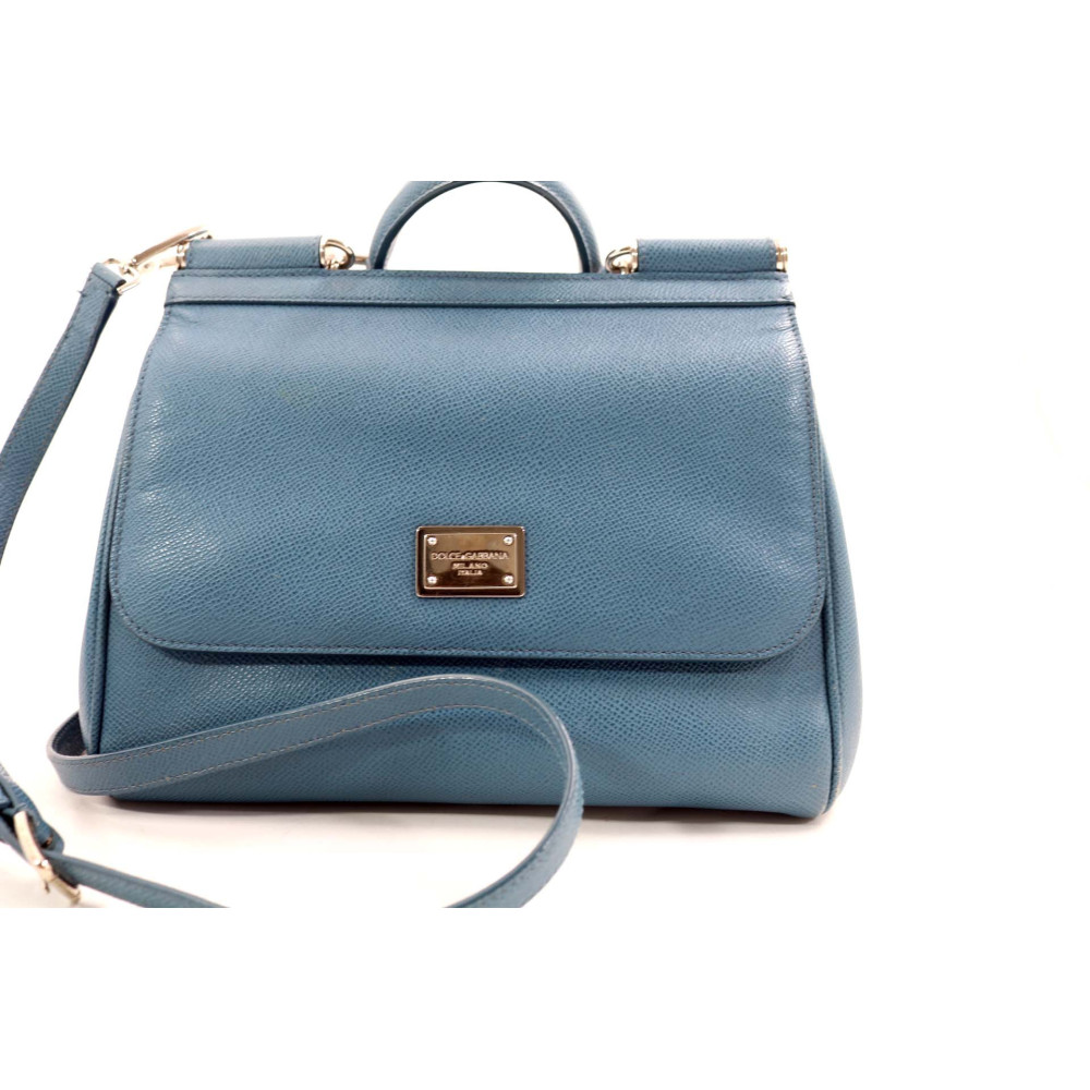Dolce & Gabbana Miss Sicily Pelle Dauphine Azzurra